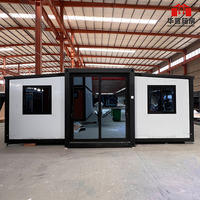 Étanche et écologique Huaying Extensible Maison Pliable Mobile Conteneur Maison Pliable avec Bon Service