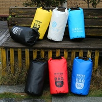 Sac étanche en PVC 500D pour activités nautiques, randonnée, kayak, avec logo personnalisé, disponible en 2L, 3L, 5L, 8L, 10L, 15L, 20L, 30L, 50L