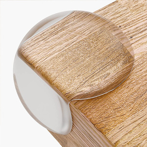 Protezioni Angolari a <span class=keywords><strong>L</strong></span> in PVC Trasparente Paracolpi di Sicurezza per Mobili per Bambini per Bordi di Tavoli Affilati - Product Image 2