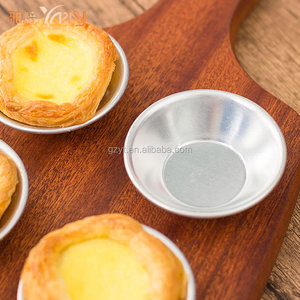 Molde Redondo de Aluminio para Tartas de Huevo, Utensilios de Repostería, 68*40*21mm, de Alta Calidad y Gran Venta - Product Image 5