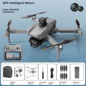 Drone RC <span class=keywords><strong>L300</strong></span> PRO à Flux Optique Pliable avec Évitement d'Obstacles, Double Caméra, GPS, FPV, en Plastique, Idéal pour Débutants Adultes - Product Image 6