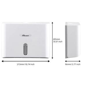 Instale Multifold/Trifold/c Fold Commercial interfold Dispensador de toallas de papel para baño (blanco-IT) E6007 - Product Image 6