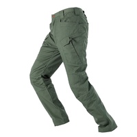 Pantalon tactique pour hommes printemps été Camouflage Cargo avec taille moyenne devant plat multi-poches extérieur résistant à l'usure Stock d'exportation