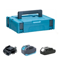 Meuleuse d'angle sans fil 20V 3.0Ah 4.0Ah sans balais de 5 pouces (125 mm) rechargeable avec 2 batteries et chargeur