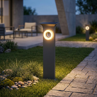 Lampadaire LED solaire étanche pour pelouse, allée, jardin, cour, chemin, décoration paysagère
