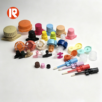Fournisseur de bouchons souples en plastique avec bec verseur, bouchon à vis en plastique PE/PP avec bec verseur