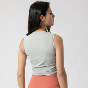 Yoga tapa <span class=keywords><strong>del</strong></span> tanque de Yoga personalizar carrera a Yoga de <span class=keywords><strong>las</strong></span> mujeres - Product Image 2