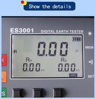 ES3001 FUZRR Earth Soil Resistivity Meter with 2 3 4-wire Measurement