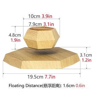 Лидер продаж, магнитный левитирующий горшок для растений, вращающийся плавающий горшок, креативные и уникальные подарки бонсай, украшение для дома - Product Image 5