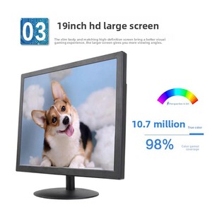 Moniteur d'ordinateur LCD LED sans cadre IPS FHD 1080P 75Hz <span class=keywords><strong>HDMI</strong></span> <span class=keywords><strong>VGA</strong></span> pour bureau et gaming, tailles 19, 21,5, 24, 27 pouces – Vente en gros usine - Product Image 3
