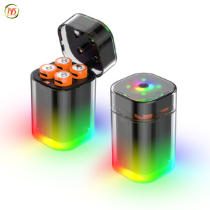 แท่นชาร์จแบตเตอรี่ You Clear RGB 4 ช่อง AA แบบชาร์จ USB พร้อมเคสและสายเคเบิล - Product Image 4