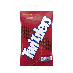 Twizzlers Bulk Strawberry Licorice Candy 7 oz [12-Pack]