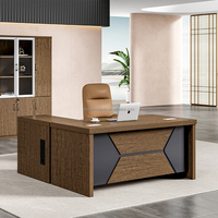 Bureau de direction de conception spéciale de Sanxin Bureau d'ordinateur Table de bureau moderne Mobilier de bureau pour PDG Bureau de direction