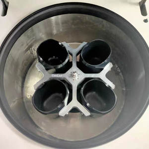 Grande alta velocidade refrigerada centrífuga 10000r/min 6x1000ml ângulo rotor com adaptadores laboratório centrífuga máquina - Product Image 3