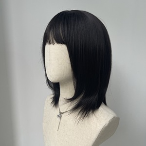 Perruque Courte <span class=keywords><strong>Femme</strong></span> Tendance Été – Bob <span class=keywords><strong>Mi</strong></span>-<span class=keywords><strong>Long</strong></span> Effet Naturel Cheveux Synthétiques Haute Température Ondulés - Product Image 6