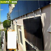 Système de montage mural solaire SunRack SFS-FA-01, support de fixation BIPV, installation verticale, structure murale photovoltaïque