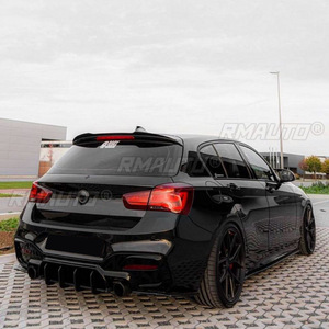 ชุดแต่งกันชนหลัง สำหรับ BMW ซีรีส์ 1 F20 LCI M140i ปี 2015-2019 ดิฟฟิวเซอร์ สปอยเลอร์ ลิป สปลิตเตอร์ อุปกรณ์ตกแต่งรถยนต์ - Product Image 3