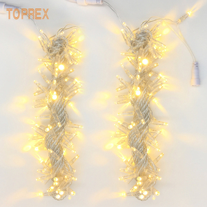 中国卸売暖かい白10m LEDワイヤーストリングクリスマスライトリモコンIP20屋外パーティーガーデンパティオヤード - Product Image 3