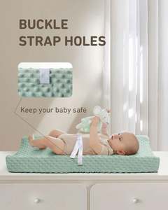 Fundas de Cambiador Ultra Suaves de Minky con Puntos para Bebés Niños y Niñas, Funda Transpirable para Cambiador - Product Image 2