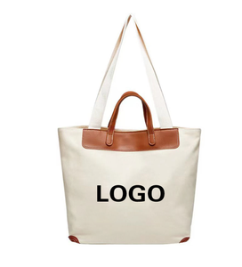 New fashion custom letter canvas <b>bag</b> for <b>women</b>, single shoulder cotton canvas handbag with class and work pockets, crossbody <b>bag</b> - Product Image 5