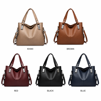 Sac à bandoulière pour femme, sac de créateur grande capacité en cuir PU grain litchi, sac à main tendance pour femme, vente en gros OEM ODM 20 pièces
