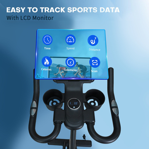 Prix <span class=keywords><strong>d</strong></span>'usine Caractéristiques professionnelles Conception peu encombrante Petits appartements Stockage intérieur et usage quotidien Body Fit Spinning Bike - Product Image 3