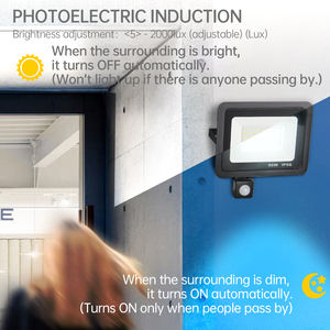 مصباح غامر جديد 10 وات حساس للحركة ضوء خارجي ضوء كشاف ضد الماء IP66 حساس للحركة ضوء غامر Led لحديقة مصباح سلم 75 - Product Image 6