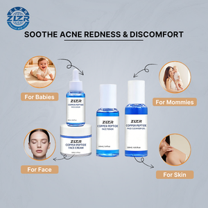 Private Label OEM Anti-Wrinkle Glowing Skin Care Set Vitamin <b>C</b> Hyaluronic Acid Pore Refining <b>Serum</b> Luxurious All Skin Types - Product Image 6