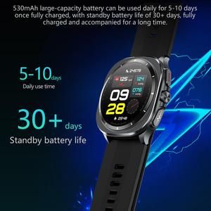 Máy Bơm Không Khí Tk65 Thông Minh Đồng Hồ Tập Thể Dục Tracker Android Thông Minh Đồng Hồ Amoled Huyết Áp Kiểm Tra OEM ODM Siêu Thông Minh Sang Trọng Đồng Hồ 2024 - Product Image 5