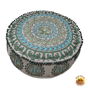 เบาะเสื่อทาทามิแบบโมเดิร์นสไตล์อินเดีย40X40X20ซม. เบาะผ้าปูสำหรับฝึกสมาธิโยคะ - Product Image 6