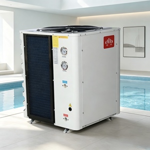 Chauffe-eau à pompe à chaleur air-eau 05SR/19kW, haute performance énergétique (COP), faible bruit, 380V, production d'Eau Chaude Sanitaire (ECS) pour hôtels, appartements et usines - Product Image 3