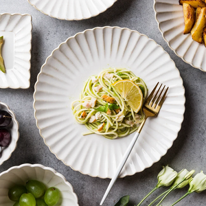 Assiettes à dîner en céramique nordique personnalisées par le fabricant, service <span class=keywords><strong>de</strong></span> table en céramique élégant, vaisselle en <span class=keywords><strong>porcelaine</strong></span> - Product Image 4