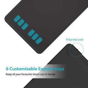 Tablette graphique numérique électronique <span class=keywords><strong>Huion</strong></span> <span class=keywords><strong>H640P</strong></span> pour concepteur, animateur, débutant - Product Image 3