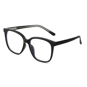 Qianai - Monturas de Gafas Rectangulares de Acetato para Mujer, Protección UV y Anti Luz Azul, Montura Completa Irregular, Estilo Coreano R6-OZ2 - Product Image 4