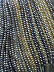 ไข่มุกบาร็อคทรงแบนขนาด 6.5-7.5 มม. สีธรรมชาติ สำหรับทำเครื่องประดับ สีขาว ชมพู ม่วง ขายส่ง - Product Image 6