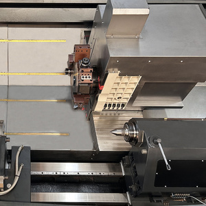 Tour <span class=keywords><strong>CNC</strong></span> à banc incliné haute précision TCK700DY avec tourelle motorisée et mandrin hydraulique pour l'usinage de moules de pièces automobiles, certifié CE ISO - Product Image 6