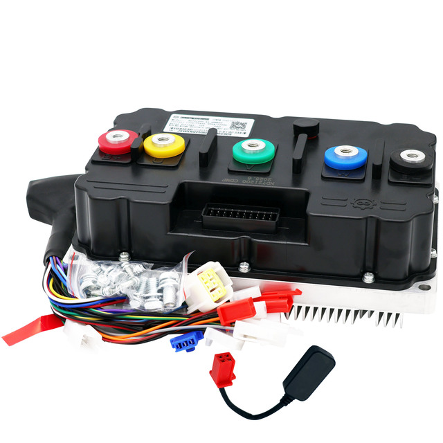 72V Intelligent DC Controller Module IP65 Protection 600A Max Current Programmable Sine Wave for Electric Motor Controllers
