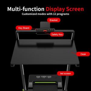 Premium Quality LCD Screen Fitness Sports Home Gym Use Under <b>Desk</b> <b>Foldable</b> Walking Machine - Product Image 3