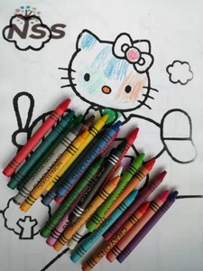 Khuyến mãi thiết lập 48 màu sắc trẻ em bút chì màu - Product Image 6