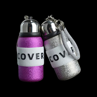 Gobelet isotherme de luxe en titane double paroi, portable, élégant pour femme, en acier inoxydable