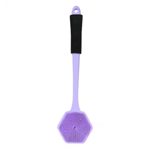 Silicone Bath Bruhes Body Brush <b>Back</b> Scrubber <b>For</b> <b>Shower</b> Body <b>Scrub</b> Brush Long Handle <b>Back</b> Brushes Bath And Body - Product Image 6