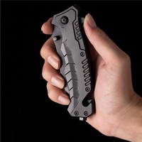 Couteau pliant d'extérieur fabriqué en Chine, tranchant, pour l'autodéfense, portable, haute dureté, mini, multifonctionnel, en acier inoxydable, pour le camping