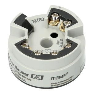 Sensor de Temperatura Endress+Hauser ITEMP TMT80 con Carcasa de Plástico, Alta Precisión 0.15C, Salida 4-20mA, IP65 - Product Image 1