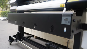 Nataly Factory Imprimante à éco-solvant Imprimante numérique à jet d'encre en PVC vinyle drapeau bannière papier peint Machine d'impression 1.8m Imprimante éco-solvant - Product Image 2