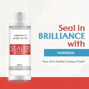 Timesrui Acrylic Varnish Sealer Non-Yellowing Non Toxic Anti-Crazing High Gloss Finish Suitable For Craft Sealing