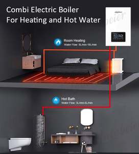หม้อต้ม20KW ไฟฟ้า380V สำหรับใช้ในบ้านและโรงแรมประหยัดพลังงานควบคุมด้วยไวไฟติดผนังการทำงานภาษาอังกฤษ - Product Image 3