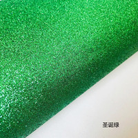 Usine directe 0.55mm Chunky Shimmer Rexine Artificielle Synthétique PU Glitter Cuir Tissu pour Festival Décoration Chaussures Sac