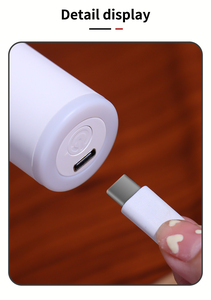 Espumador de Leche Electrónico al por Mayor con Batidor de Acero Inoxidable, Espumado Rápido para Uso Doméstico, Cafeterías, Oficinas, Viajes y Campamentos - Product Image 2