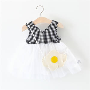 Vestidos Anarkali Casuales de Verano para Niñas al por Mayor, Vestidos Indios con Bordado Calado, Ropa Infantil Transpirable de Poliéster/Algodón de China - Product Image 2