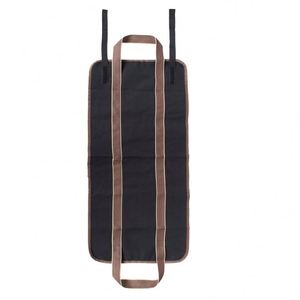 Free Sample Firewood <b>Log</b> Carrier Tote Bag Canvas Heavy Duty Fireplace Carrier Carrier Large Wood Storage <b>Holder</b> for Fireplace - Product Image 4
